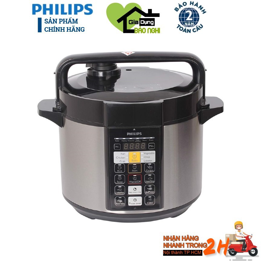 Nồi áp suất điện philip HD 2136 - Hàng chính hãng