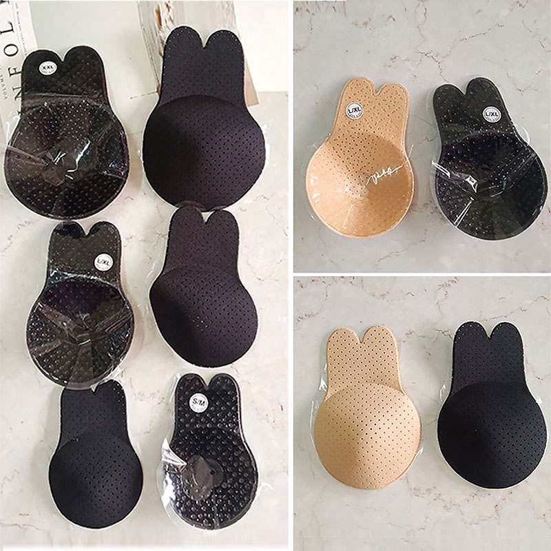 Cặp miếng dán nâng ngực vô hình bằng silicone tự dính tái sử dụng tiện lợi