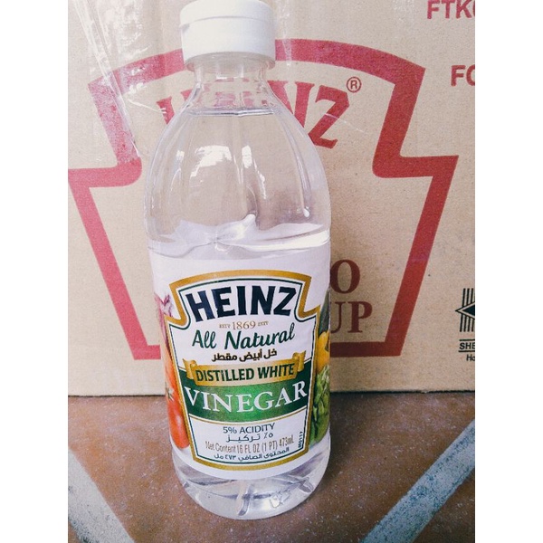 [Free ship] Giấm Táo HEINZ 473ml chai thuỷ tinh