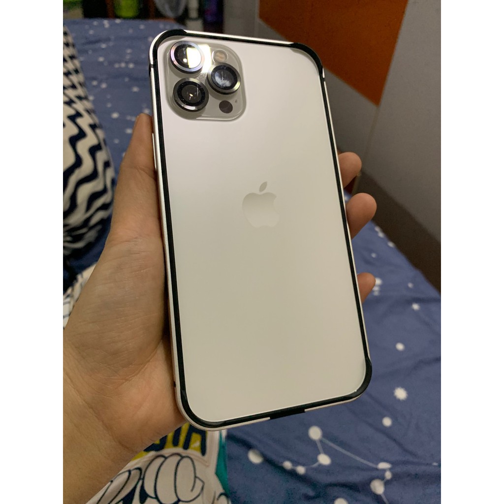 Ốp Viền Nhôm iPhone 12 Pro Max Coteetci Bumper Alunium Hàng Chính Hãng