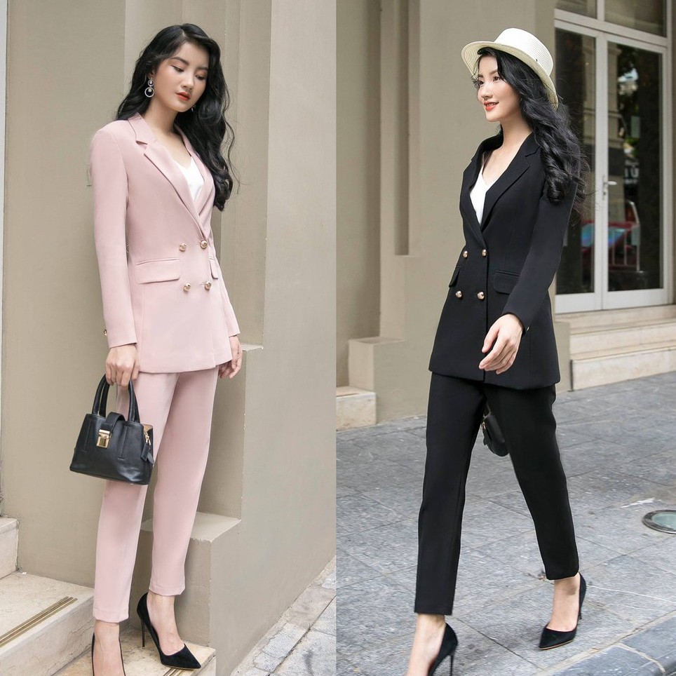 100 Set Ao Va Quần Dai Thời Trang Cong Sở Hot đẹp Nhất 2020
