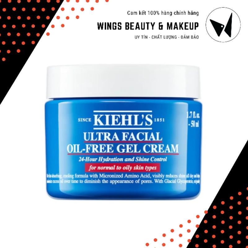 Kem dưỡng da KIEHL'S Ultra Facial Oil-free Gel Cream