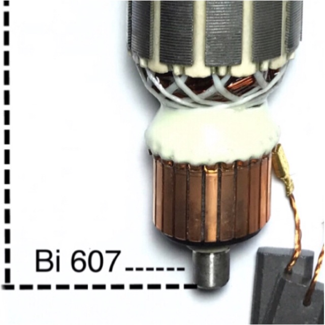 Roto máy mài MAKITA 9556 chính hãng - Ruột máy mài cầm tay MAKITA 9556HB 9557HN 9558HN