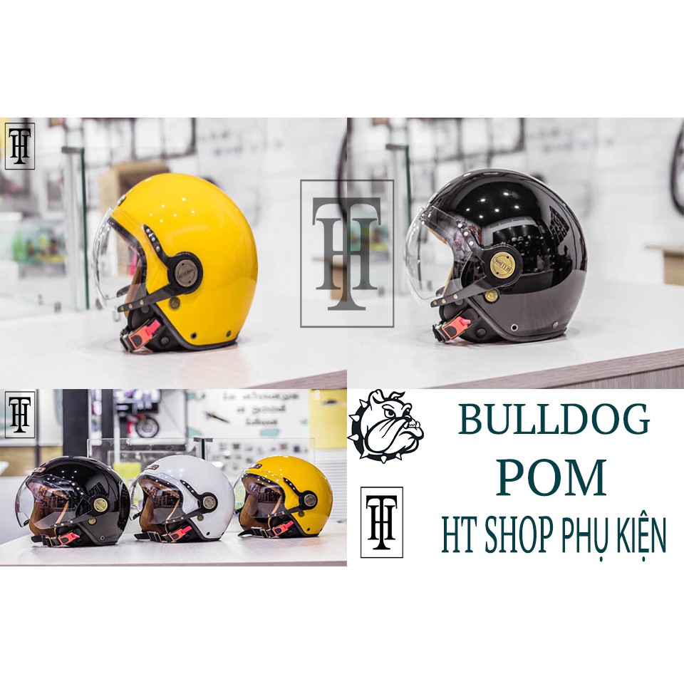 [FREESHIP]NÓN BẢO HIỂM BULLDOG POM