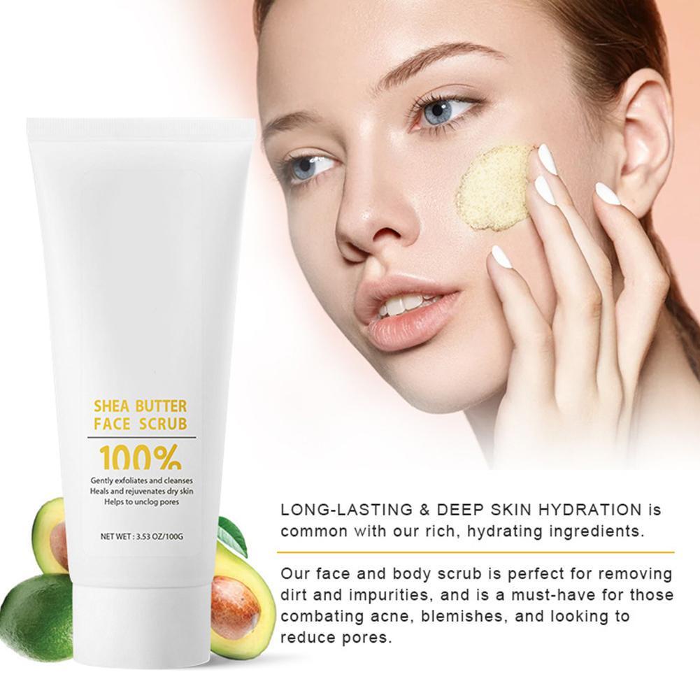 Gel tẩy tế bào chết chiết xuất bơ hạt mỡ làm sạch sâu J5k9 F9E5 M5S9 R6J9 100g
 | BigBuy360 - bigbuy360.vn