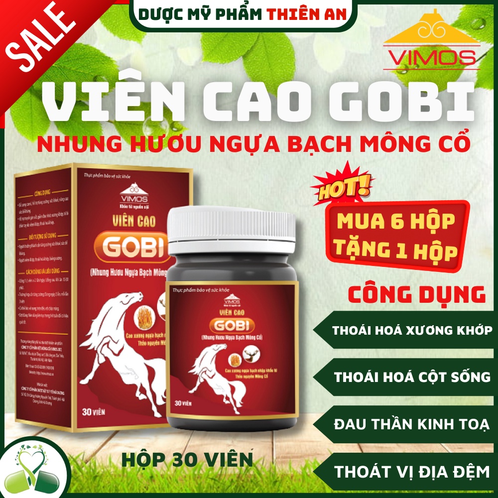 Viên Cao Gobi Nhung Hươu Ngựa Bạch Mông Cổ Bổ Thận, Tráng Dương, Mạnh Gân Cốt, Xương Khớp Nâng Cao Thể Chất