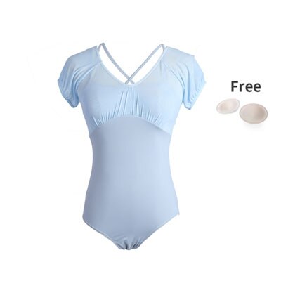 Bộ trang phục múa ba lê tay dài/ tay ngắn gợi cảm cho nữ