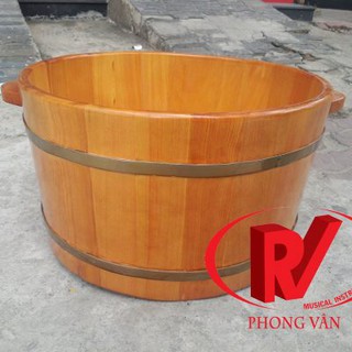 Chậu gỗ ngâm mông pơ mu giá rẻ