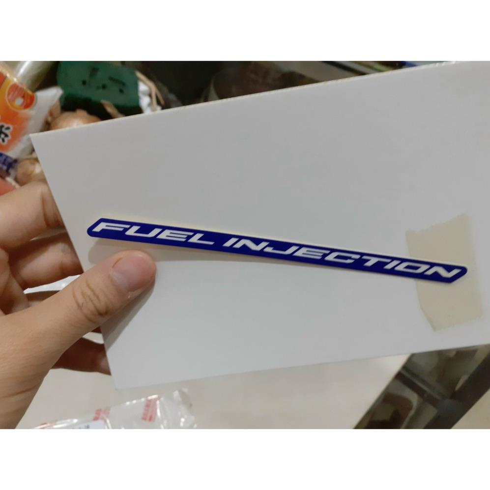 Tem chữ &quot;Fuel Injection&quot; zin chính hãng Yamaha 2NDF839910