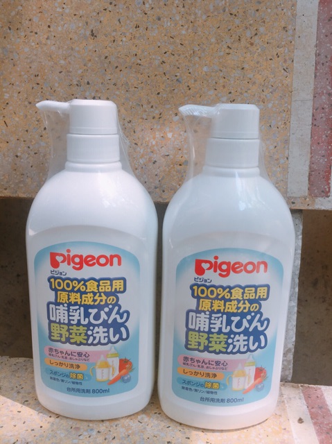 Nước rửa bình sữa Pigeon Nhật bản 800ml