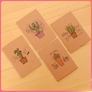 Sổ ghi chú Mini bỏ túi 64k Sổ tay giấy kraft mini bỏ túi với trang trống bên trong sổ dòng xe