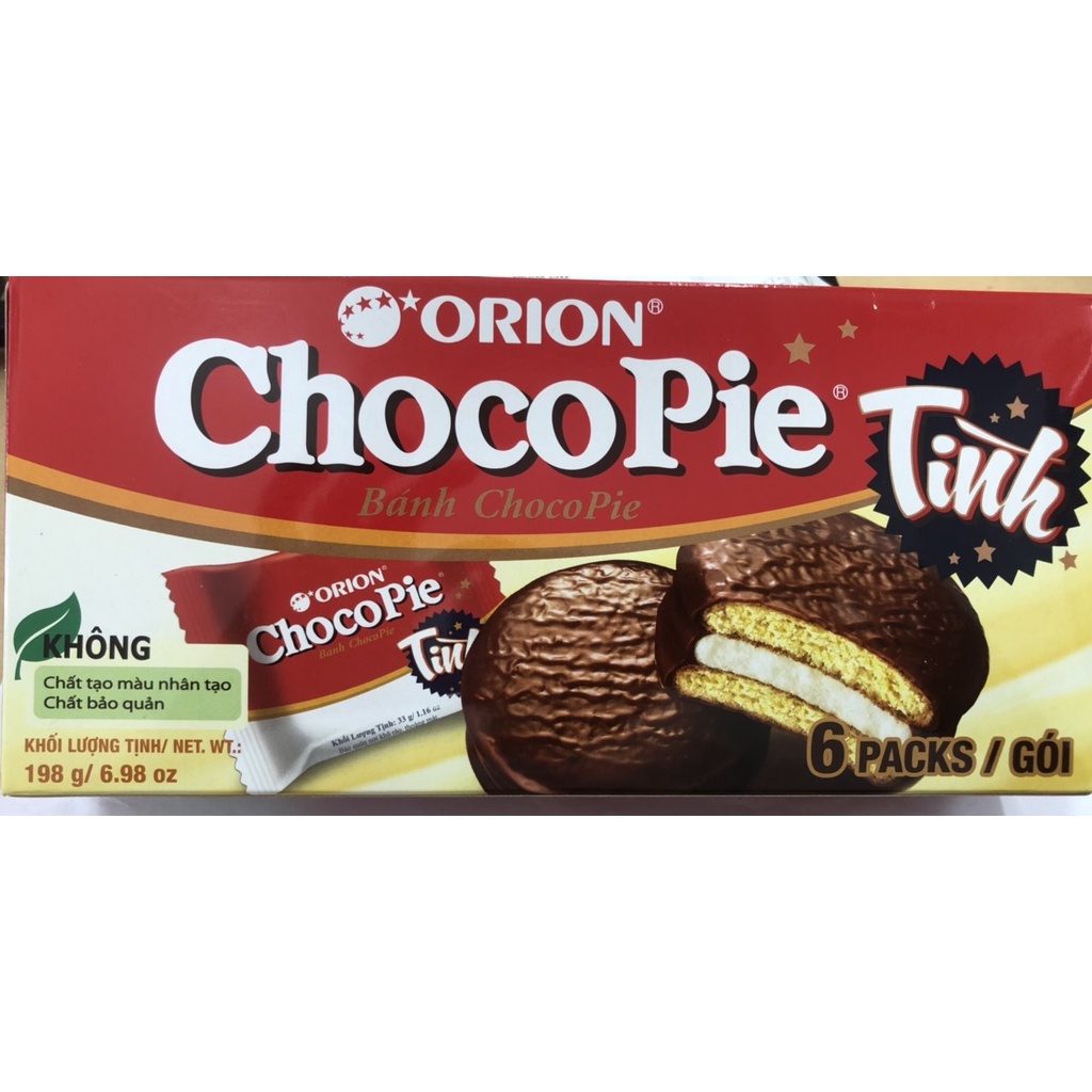 Bánh CHOCOPIE hộp 6 cái chính hãng