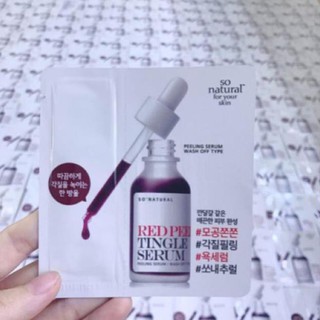 ✅ (HÀNG CHUẨN AUTHENTIC) Sample [Gói] Red Peel Tingle Serum - Peel Da Không Bong Tróc