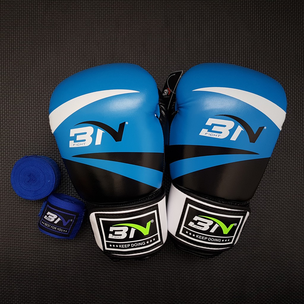 Găng Boxing - KickBoxing - MuayThái hãng BN Xanh