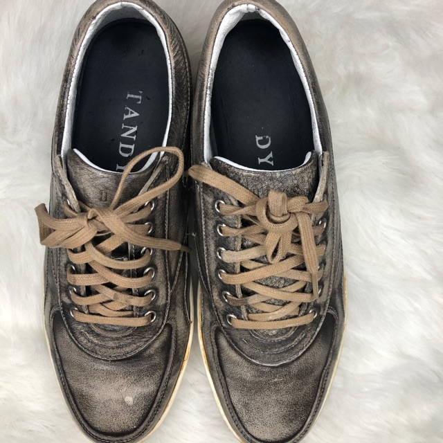 SIZE:41_Giầy nam da bò mài 2hand.hiệu TanDy