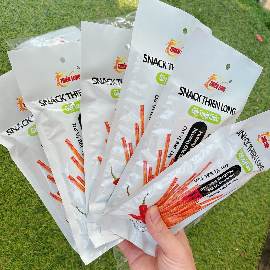 Gói snack gậy tuyệt chiêu mới