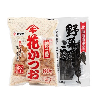 Cá bào , Tảo bẹ Kombu 40g ( nấu nước dùng Dashi) date 2023 (Combo)
