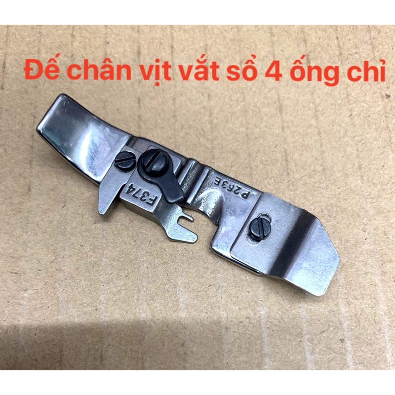 Đế chân vịt máy vắt sổ 4 chỉ