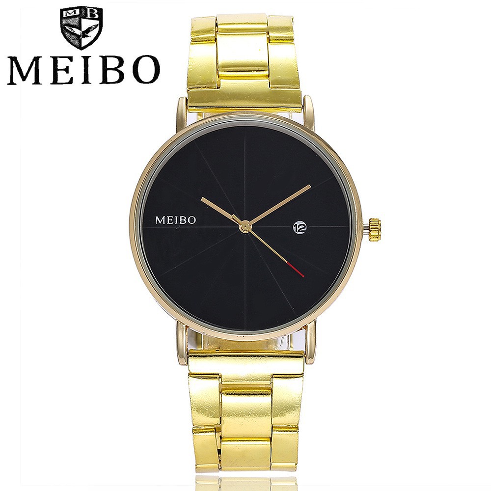 Đồng Hồ Quartz Mb43 Chạy Kim Với Dây Đeo Thép Không Gỉ | BigBuy360 - bigbuy360.vn