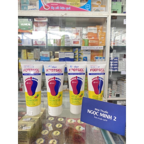 ✅ [Chính Hãng] Foot Gel Classic mẫu mơis Kem dưỡng da chân. Chống nứt nẻ&amp; và làm mềm da chân. 50g