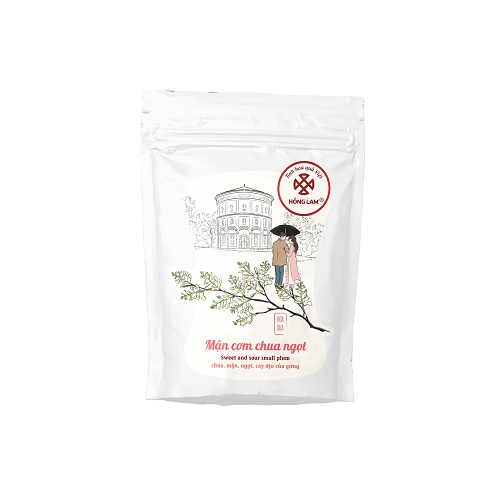 Ô Mai (Xí Muội) Mận Cơm Chua Ngọt Hồng Lam - Vị Chua, Ngọt - Hộp, gói (200g, 300g, 500g)