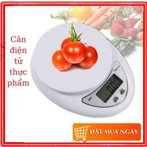 Cân tiểu ly nhà bếp chia thực phẩm, Cân điện tử Electronic Scale 5 kg,10 kg