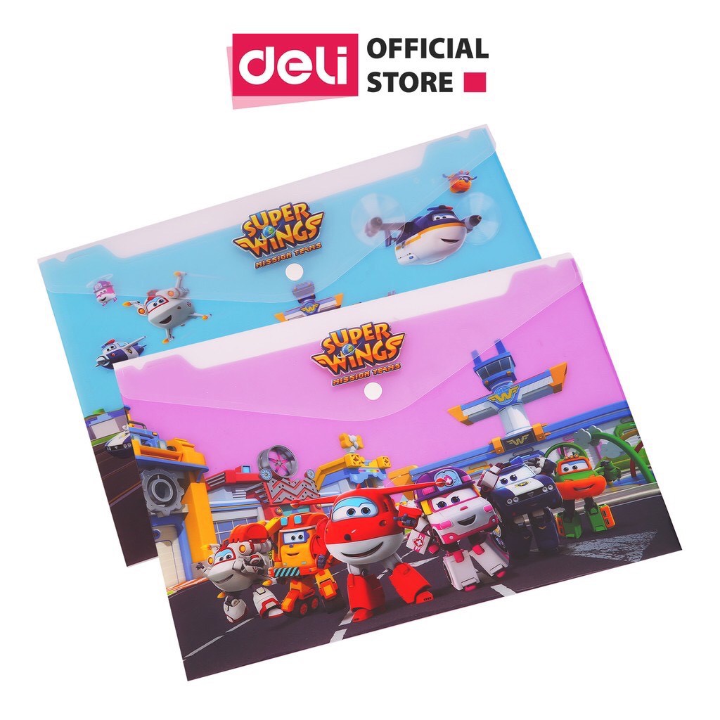 TÚI ĐỰNG TÀI LIỆU CAYABE SUPER WINGS MÀU XANH