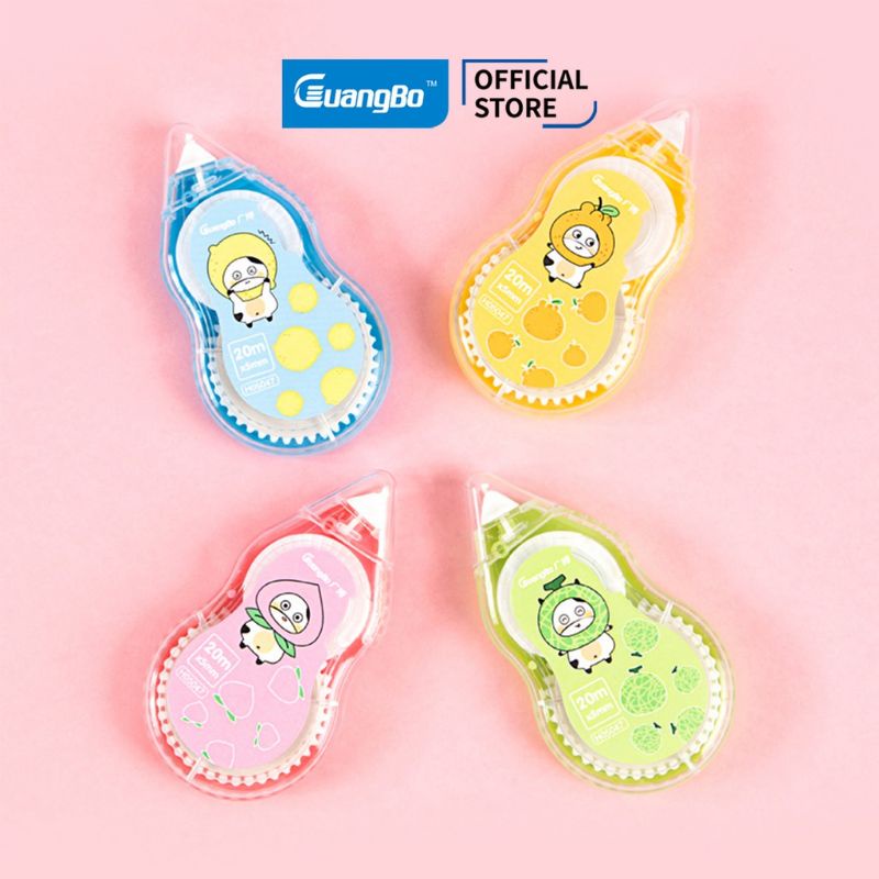 Bút xóa băng Guangbo hình Milk 5mm×20m