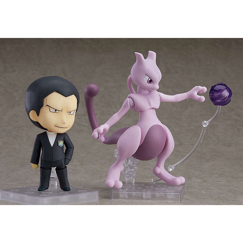 [SHQ] [ Hàng Có Sẵn ] Mô hình Figure chính hãng Nhật - Nendoroid Giovanni Sasaki &amp; Mewtwo - Pokemon