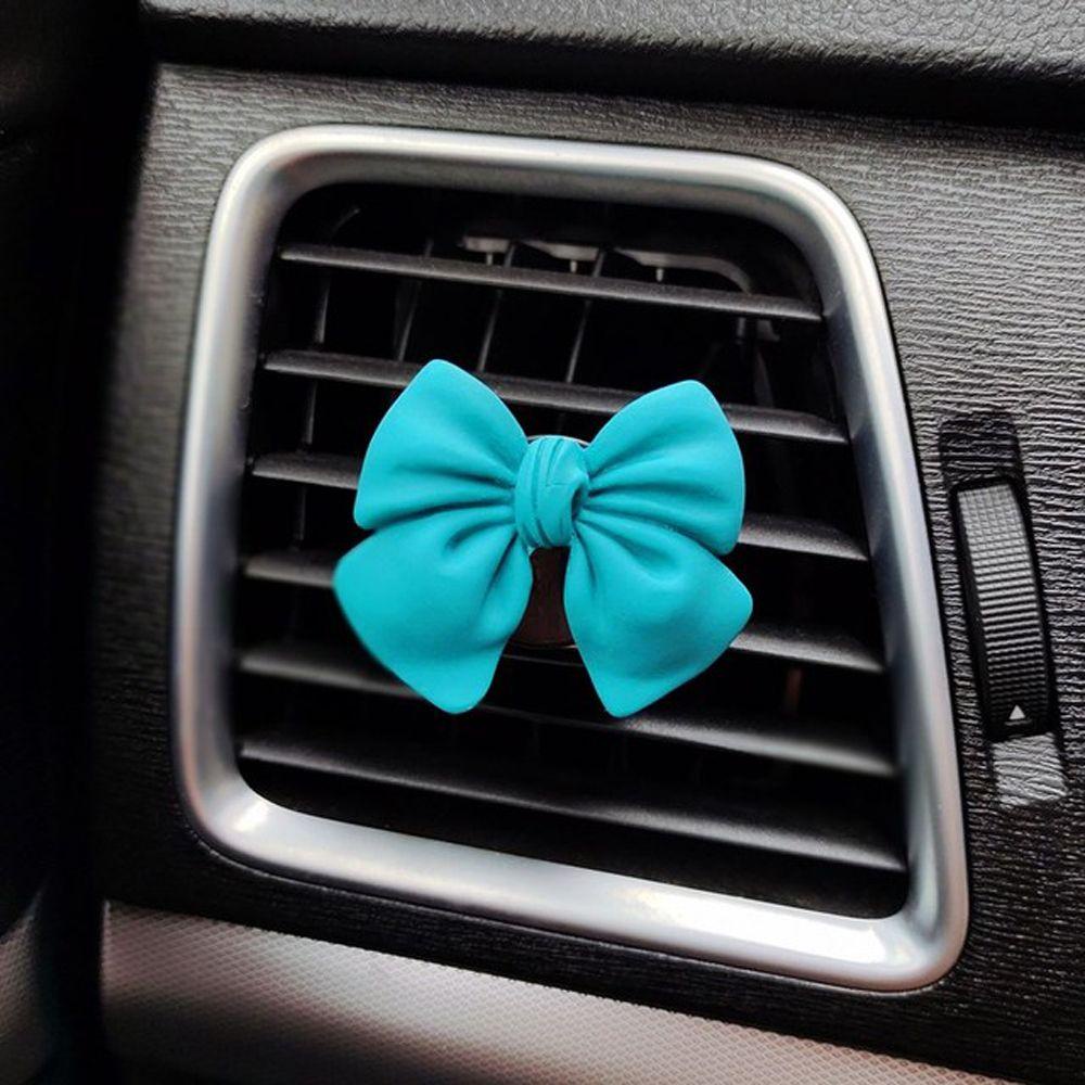 Kẹp Khuếch Tán Nước Hoa Gắn Lỗ Thông Gió Xe Hơi Hình Nơ Thanh Lịch Dễ Lắp Đặt