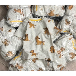Áo cộc cotton Lion King 1-6Y (có ảnh thật)