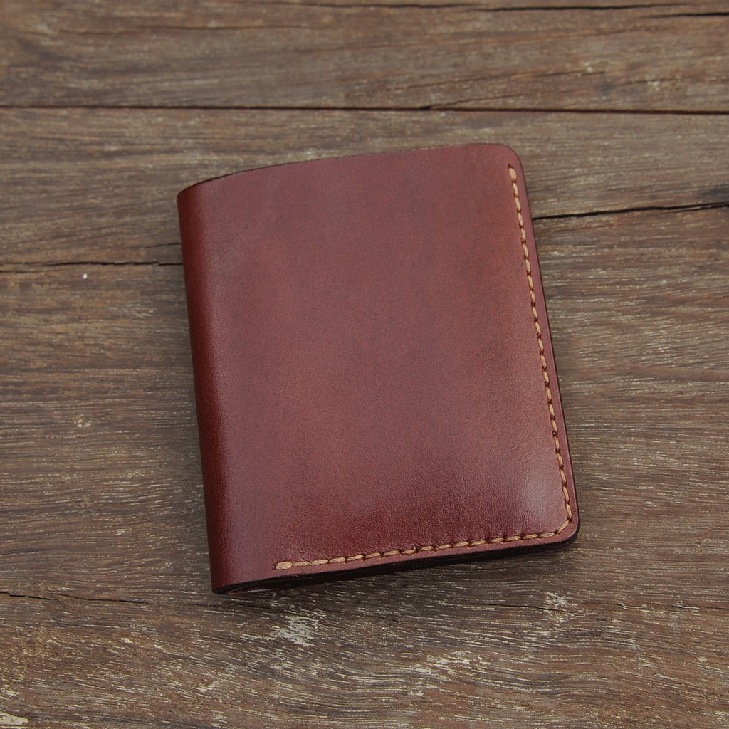 Ví đứng nam - Da bò nhập khẩu - Đồ da Handmade VI300