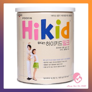 Sữa Hikid vani ILDong mẫu mới hộp 600g
