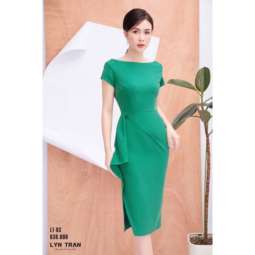 VÁY ÔM XẾP BÈO SƯỜN SANG TRỌNG | BigBuy360 - bigbuy360.vn