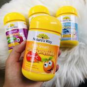 FREE SHIP Vitamin Nature's Way Kids Smart VITA Gummies Vitamin C + Zinc