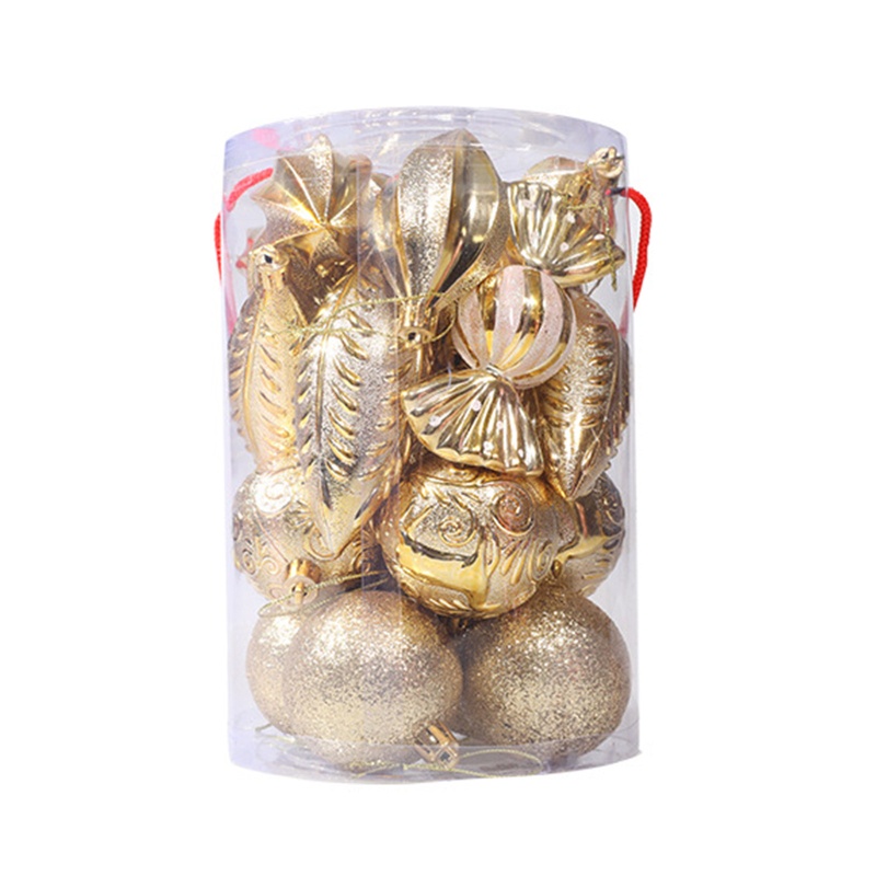 Hộp 21 Trái Châu Trang Trí Cây Thông Noel