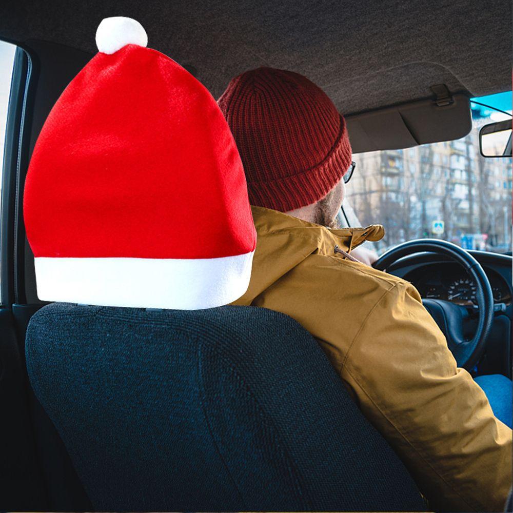 Vỏ Gối Dày Dặn Hình Ông Già Noel Cho Xe Hơi