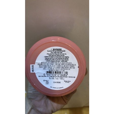 Nến thơm Bath & Body Works 198gr  các mùi