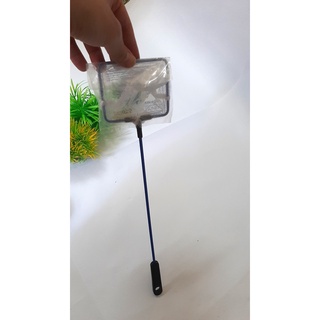 Vợt cá vuông, mắt lưới thường cho bể cá từ 30 - 60cm