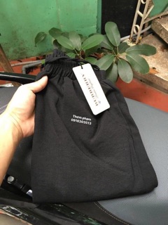 (sale sập sàn)Quần baggy đũi nữ cạp chun