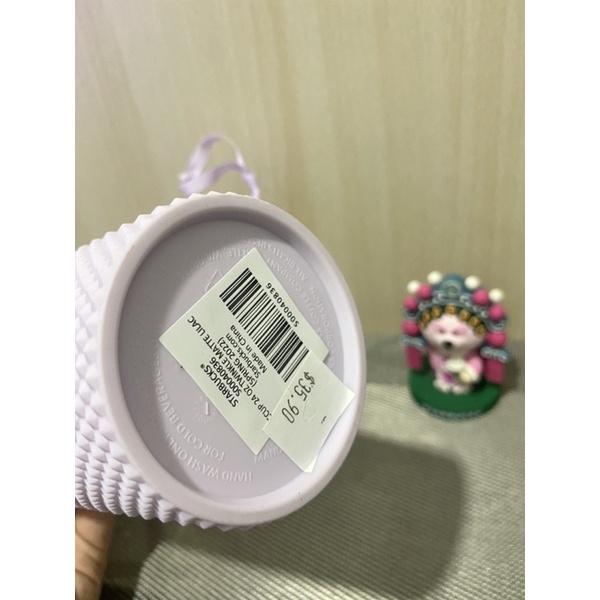 Keychan lavender & Ly 710ml matte tím starbucks Dailoan