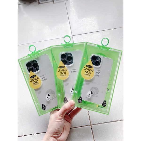 Ốp Silicon trong dẻo hãng Vucase Iphone 13 mini, 13 pro,13 pro max