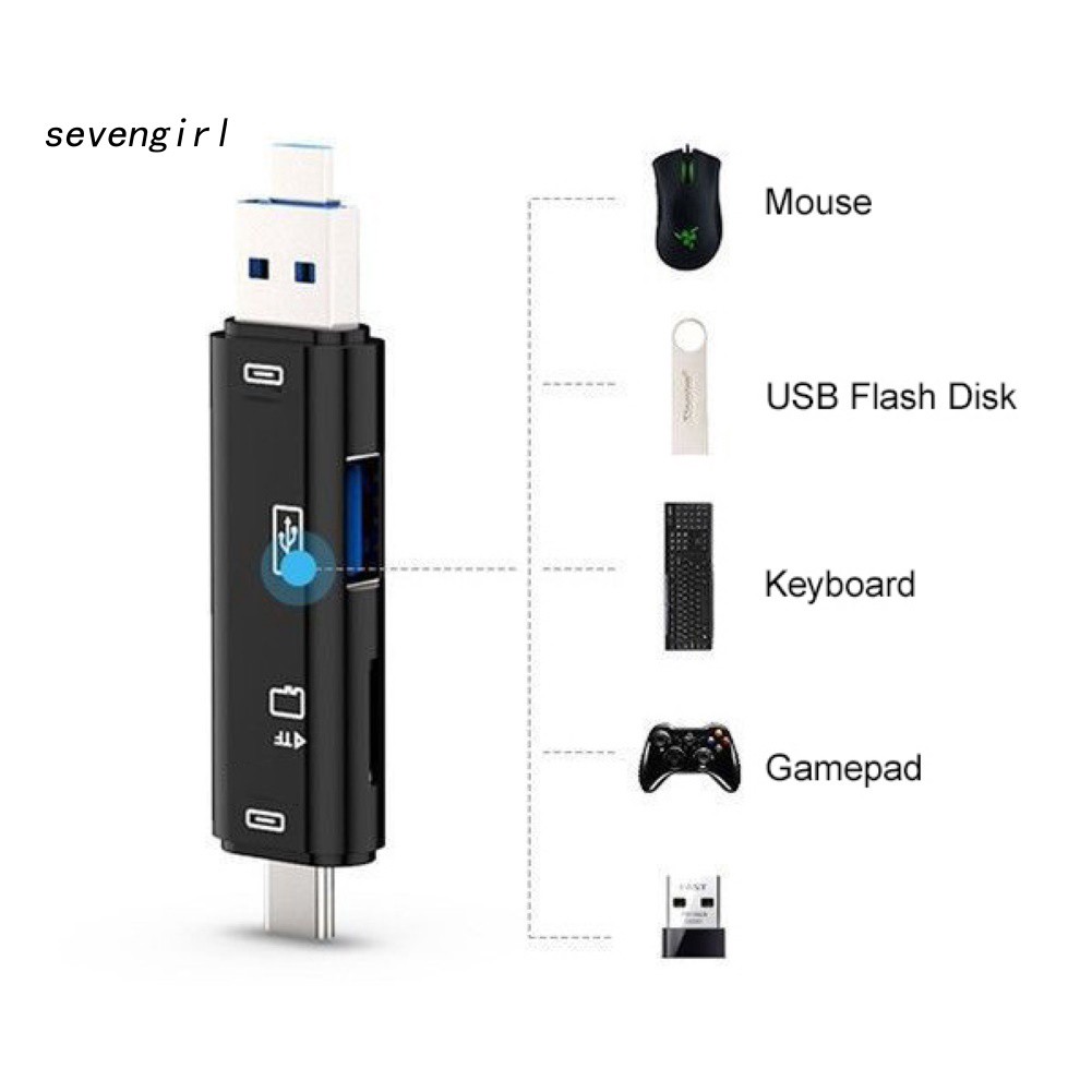 Đầu Đọc Thẻ Nhớ Micro Usb 2.0 Đa Năng