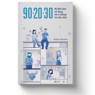 Sách - 90-20-30 (limited version) - 90 bài học vỡ lòng về ý tưởng và câu chữ (Tái bản 2020)