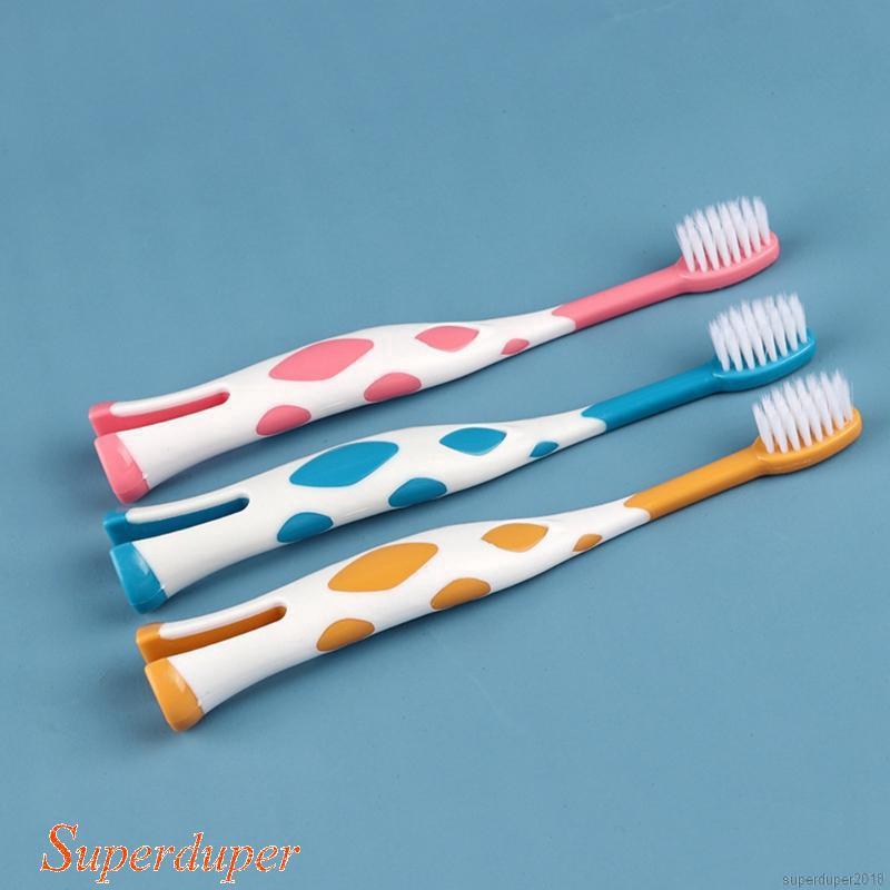 Economic Soft Bristles Cartoon Toothbrushes Baby Kids Dental Oral Hygiene Care