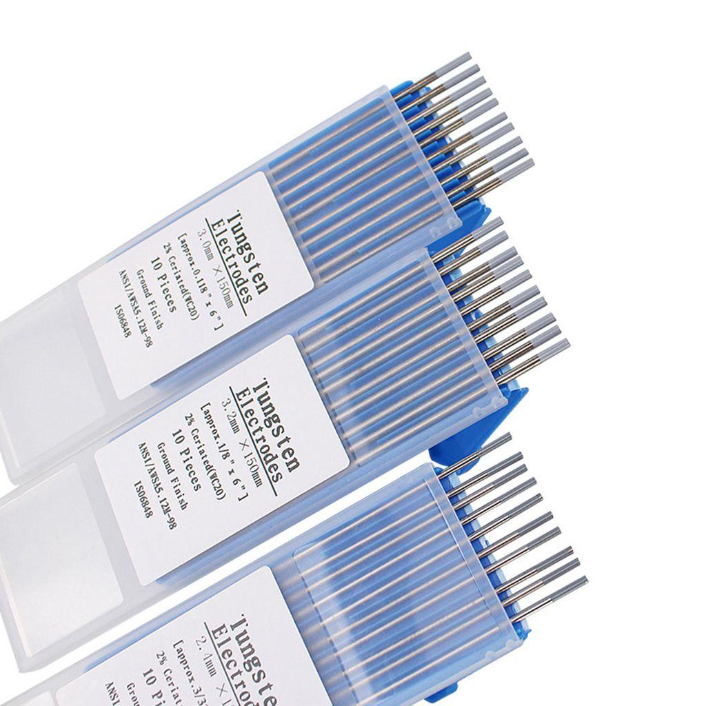 Hộp 10 que hàn điện cực vonfram YIYU TIG chất lượng cao