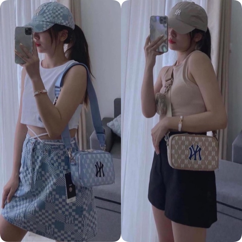 (TQXK 1:1)Túi đeo chéo 3 màu hàng sẵn chuẩn xịn size 18