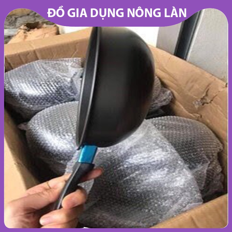 Chảo chống dính sâu lòng18cm, chiên, dán, xào đa năng siêu bền dùng cho mọi loại bếp chiên rán thực phẩm tiện lợi NLshop