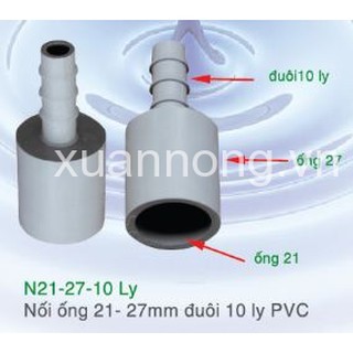 Nối 21- 27-10 PVC