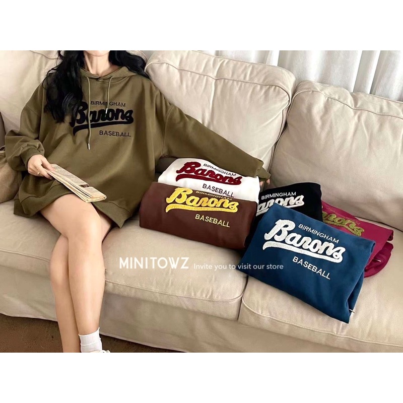 Áo thun dày có mũ